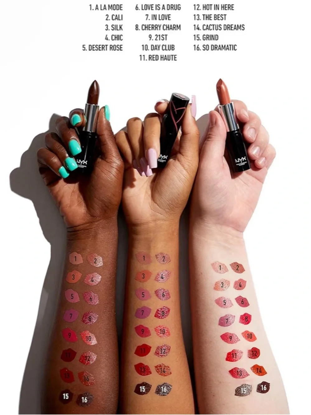🌻 NYX Shout Loud Satin Lipstick in Day Club NWT